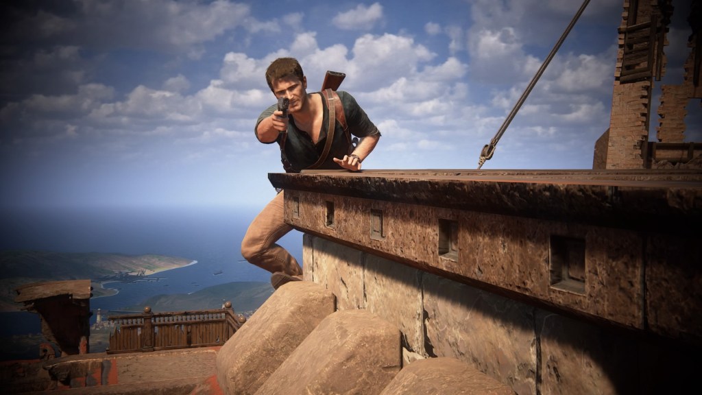 Imagen tomada con el modo fotografía de Uncharted 4.